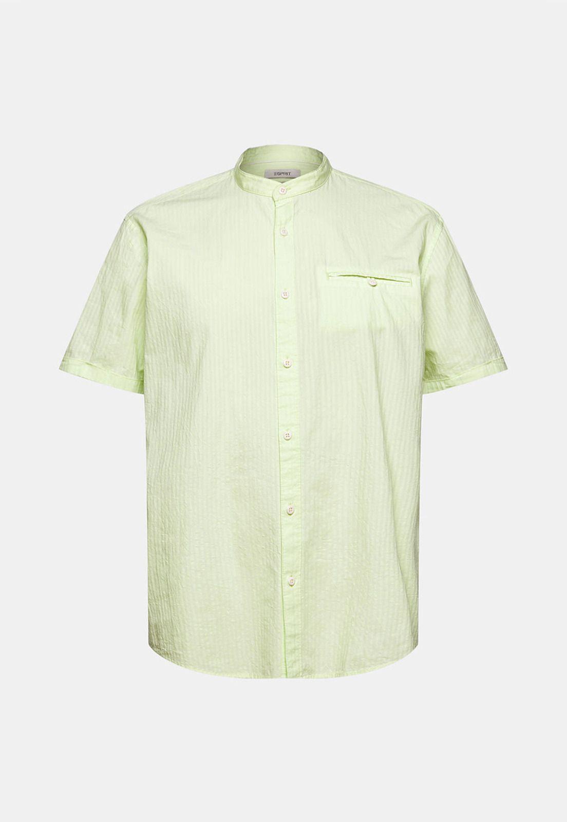 Camisa Con Cuello Mao Esprit 062EE2F301-3