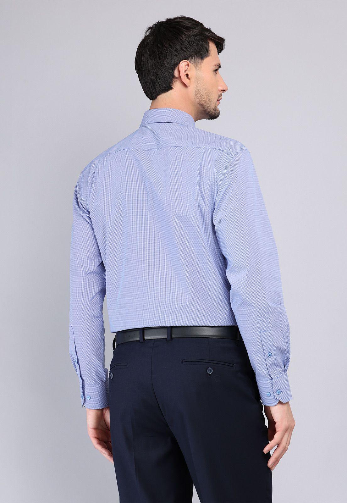 Camisa Formal A Cuadros Van Heusen VHCM429AZ-2