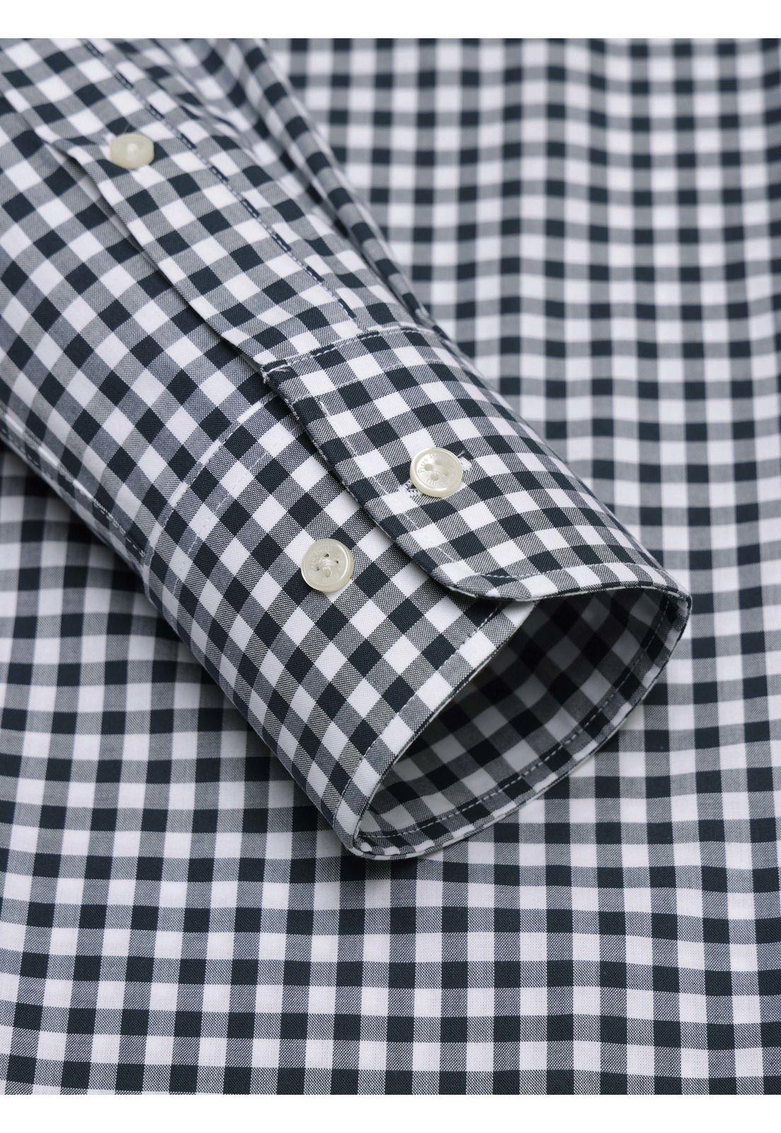Camisa Cuadros Regular Fit Azul Marino Piero Butti PBDVF11NB-4