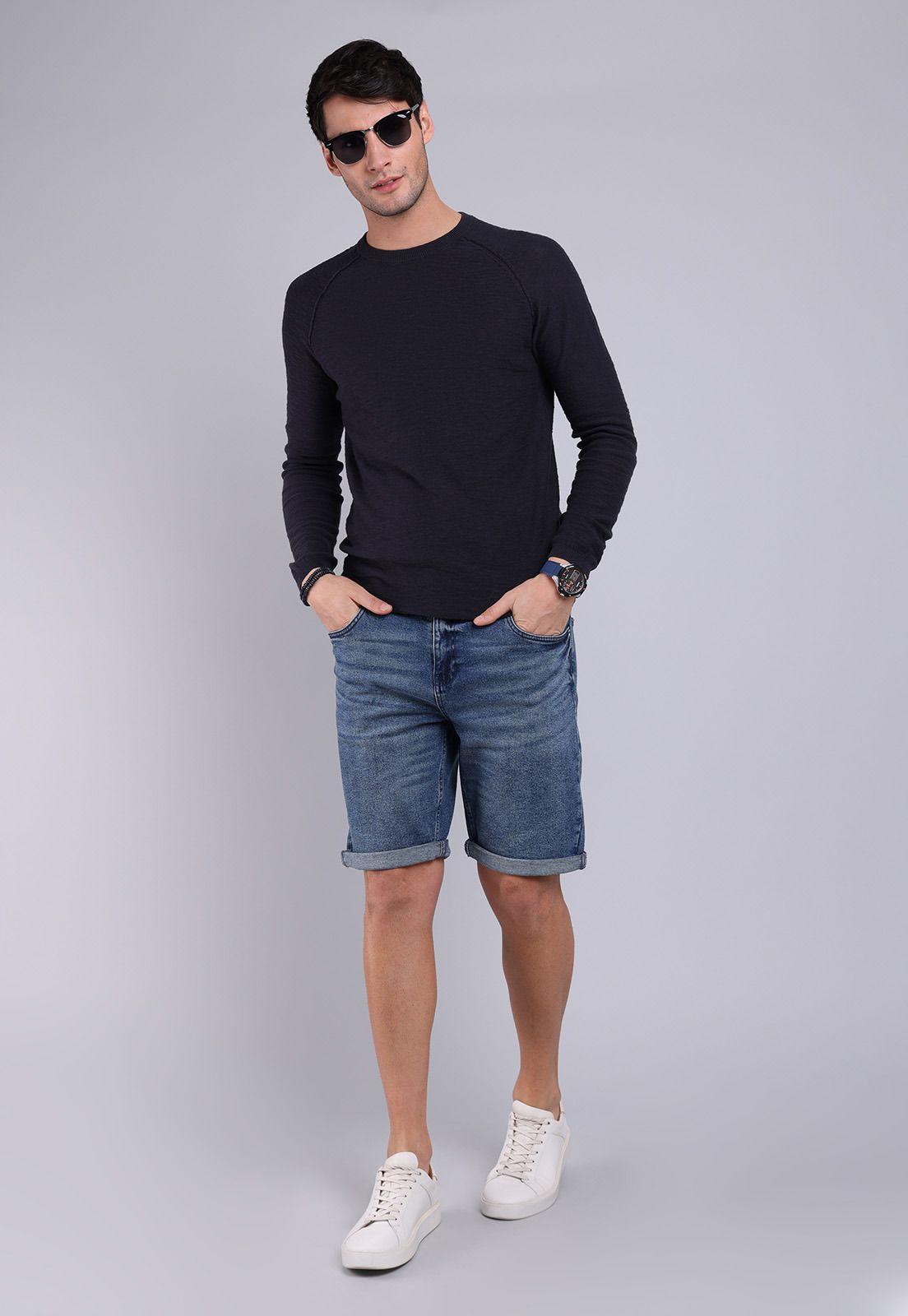 Sweater Cuello Redondo Soviet BVSHI31AZ-3