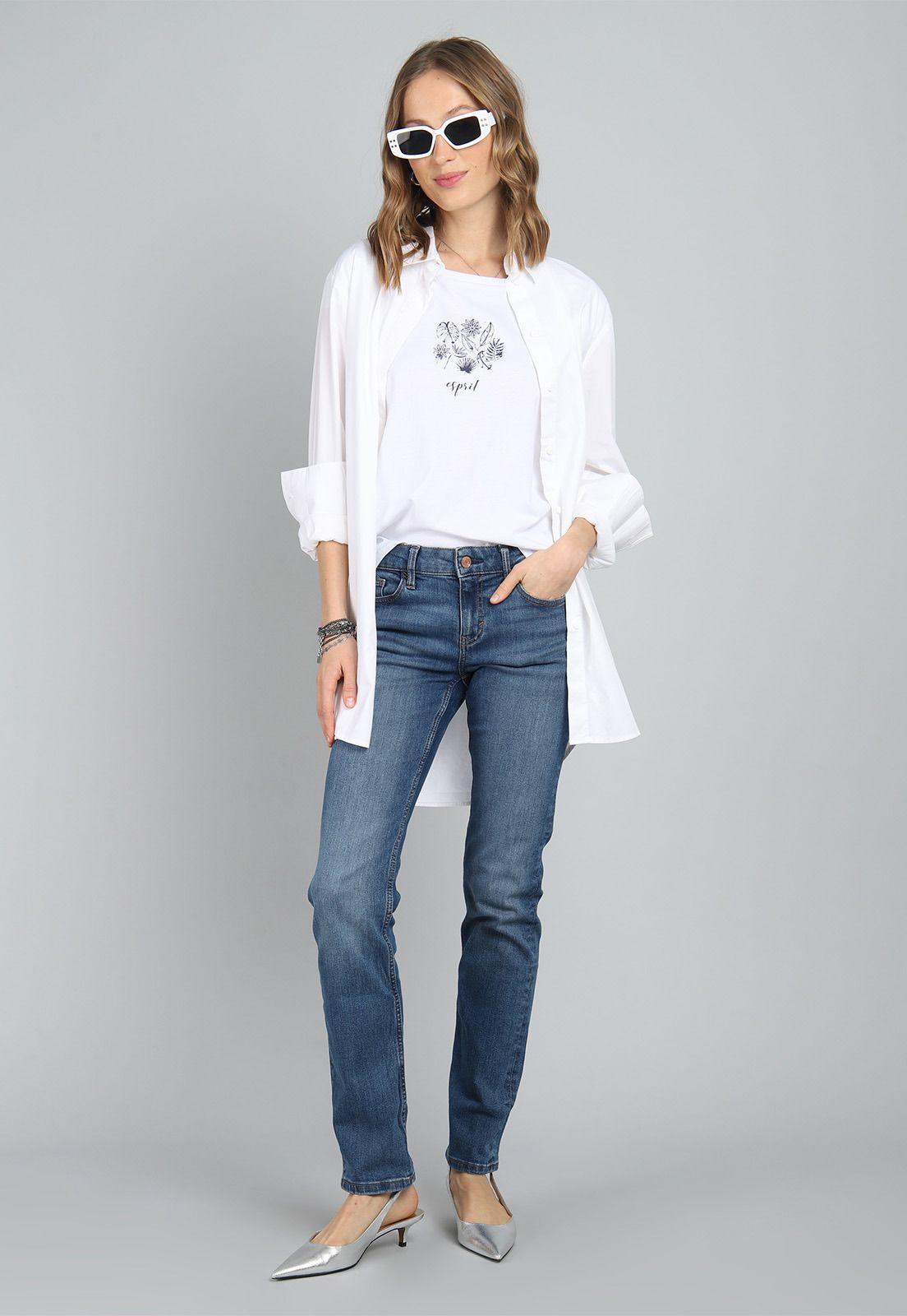 Polera Manga Corta Mujer Esprit 995EE1K011-4