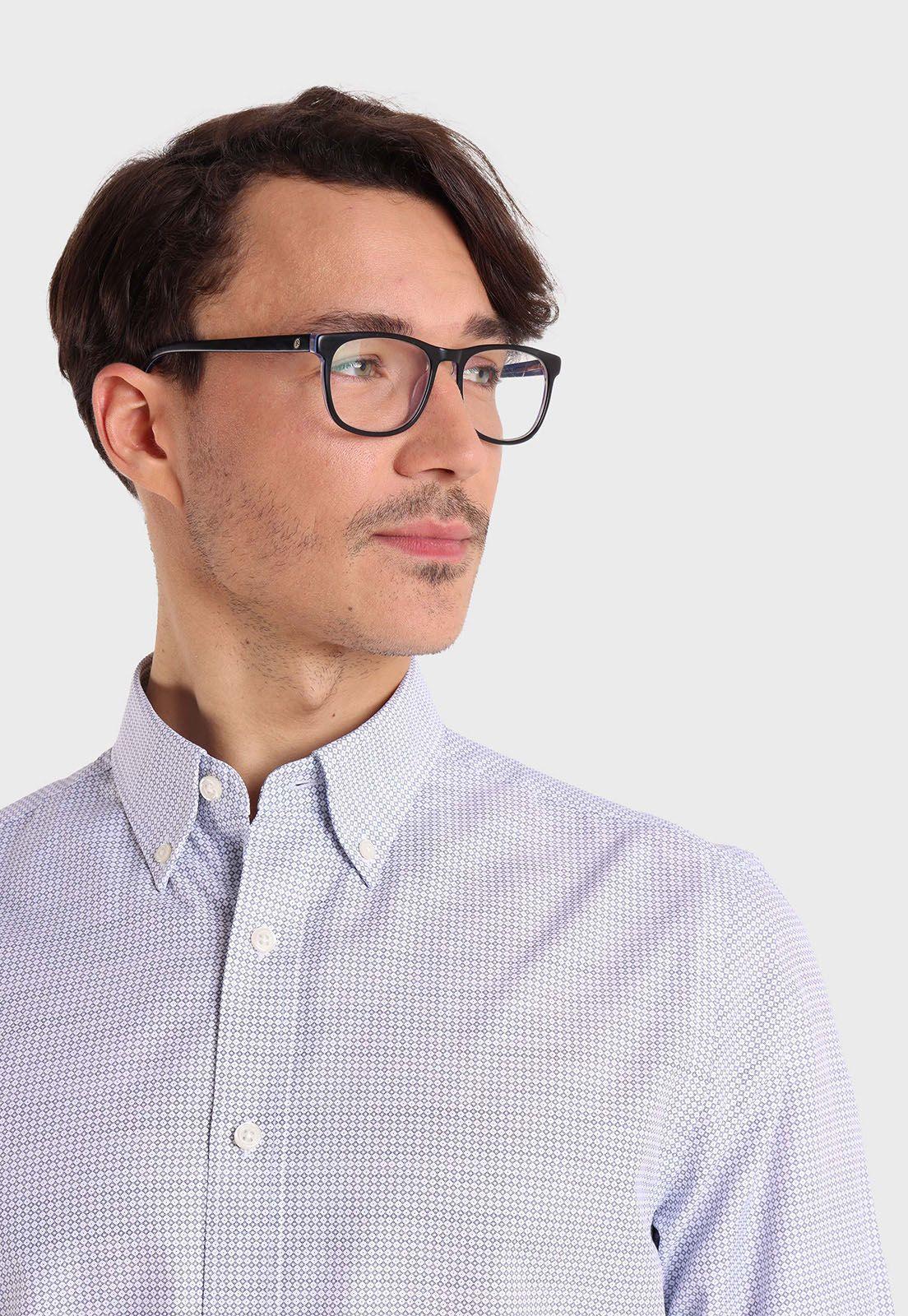 Camisa Cuello con Botón Print Guy Laroche-2