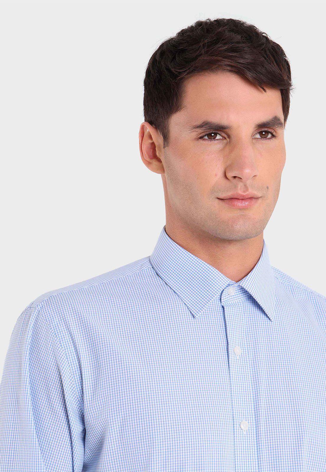 Camisa Formal Cuadritos Spandex Arrow-3