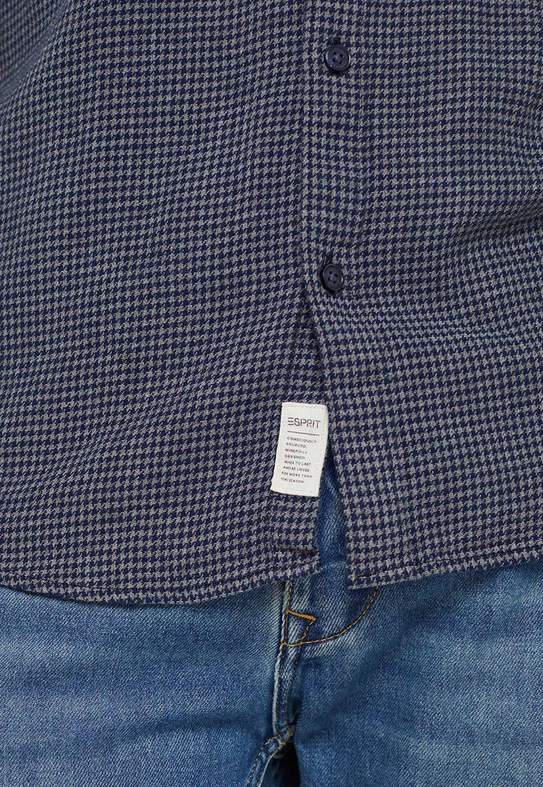 Camisa a cuadros de algodón ecológico Esprit-2