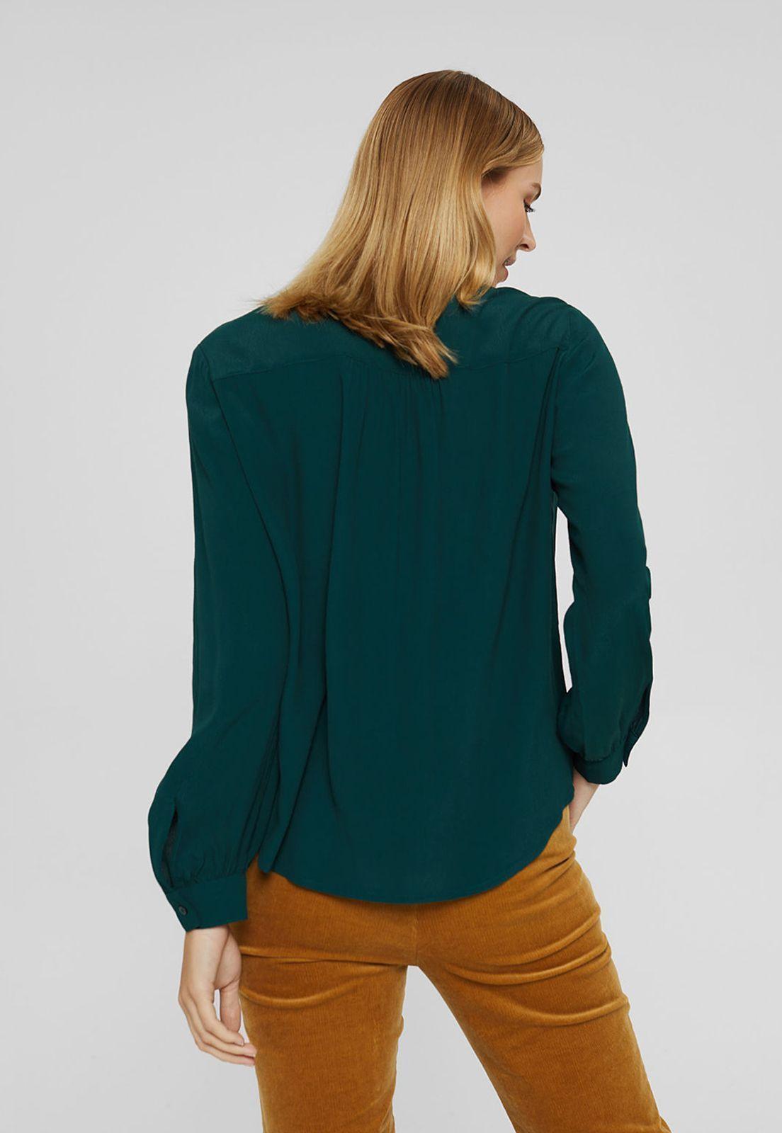 Blusa Manga Larga Lisa Esprit-1