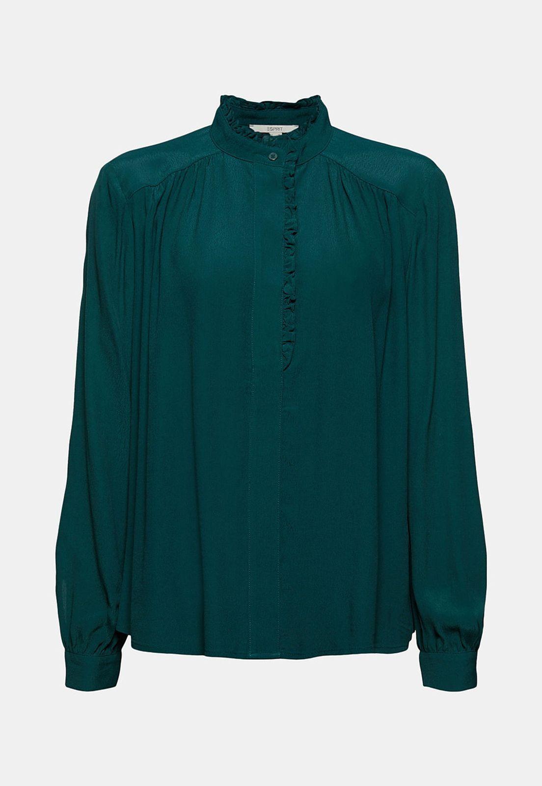 Blusa Manga Larga Lisa Esprit-3