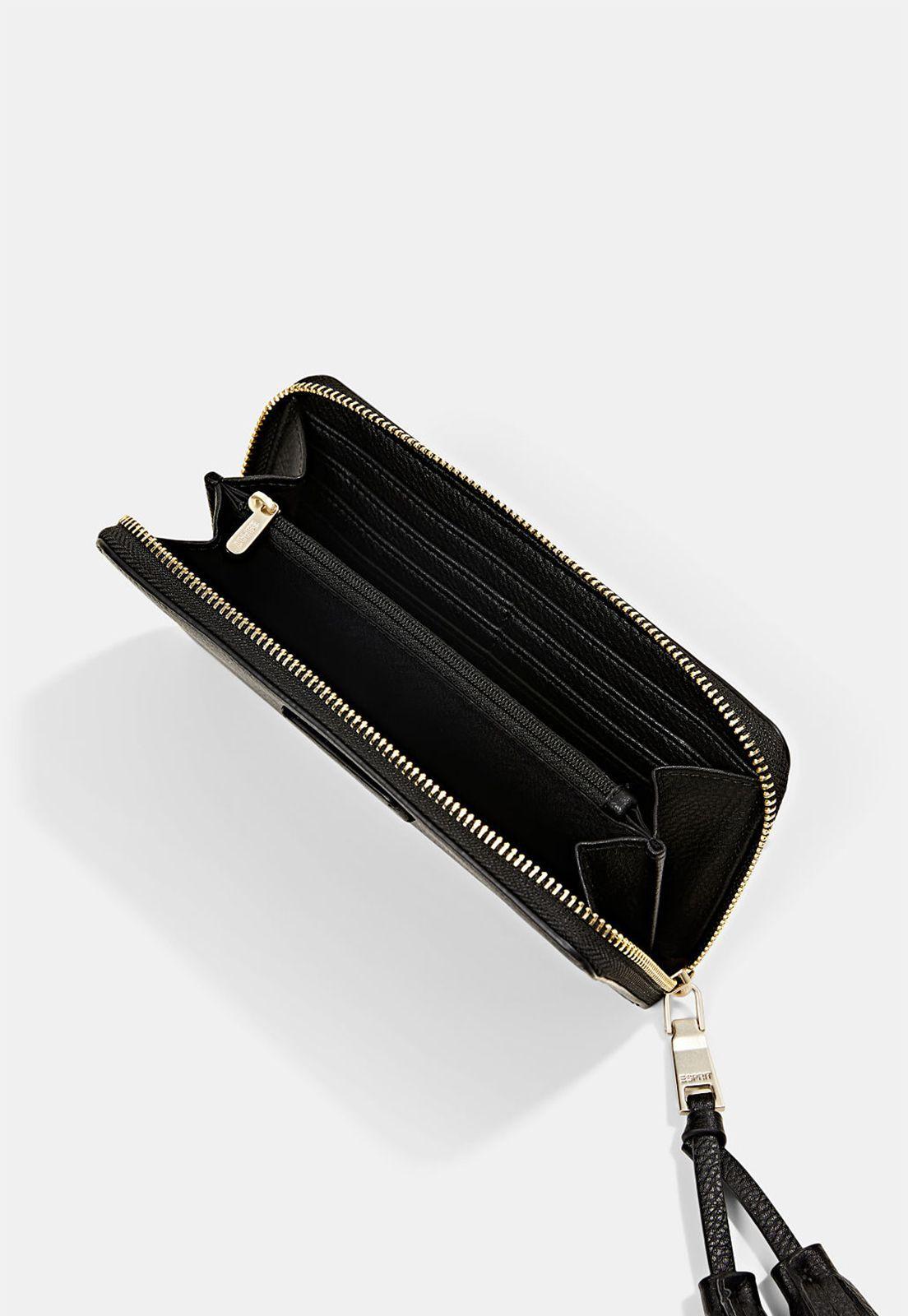 Billetera De Polipiel Esprit Marrón-2