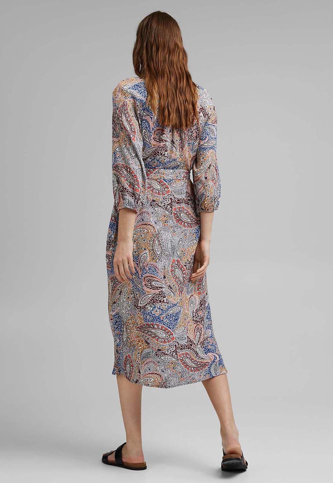 Vestido Midi Mujer Estampado Esprit-1