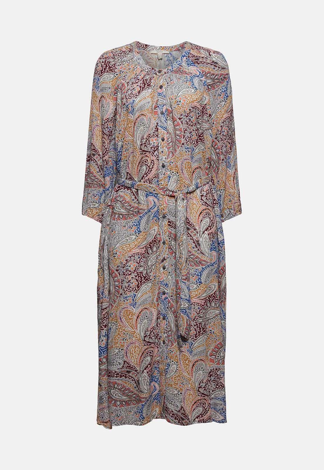 Vestido Midi Mujer Estampado Esprit-3