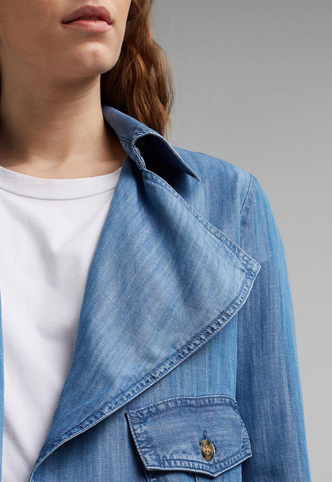 Chaqueta Mujer En Tencel Esprit-2