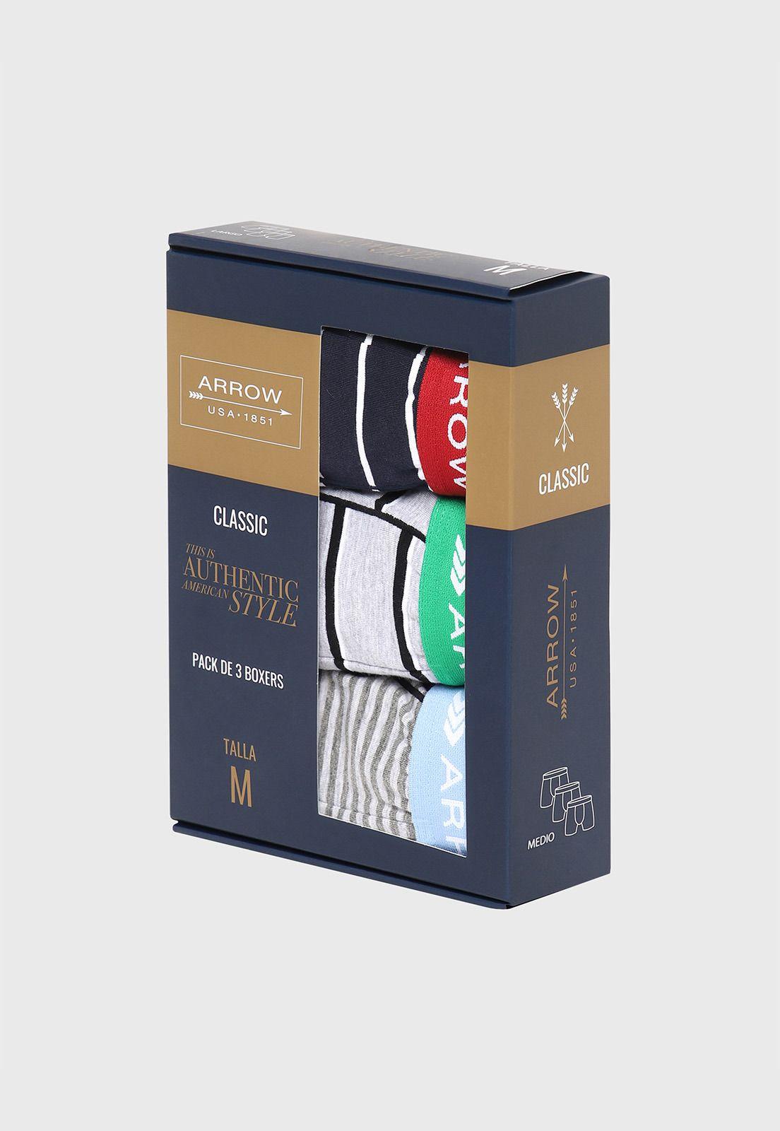 Boxer 3 Unidades Design Arrow BOD3021SU-4