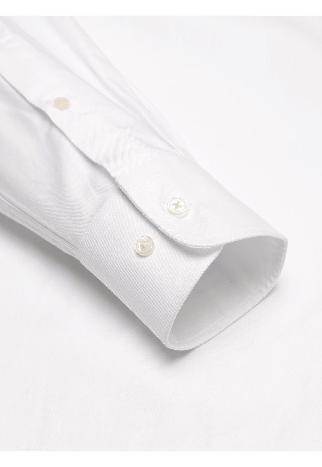Camisa Lisa Regular Fit Blanco Piero Butti PBDVF18BL-5