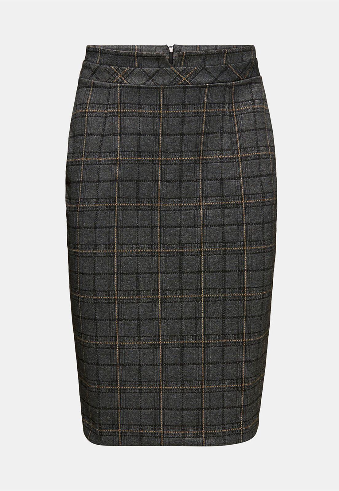 Falda Midi Con Diseño Esprit-3