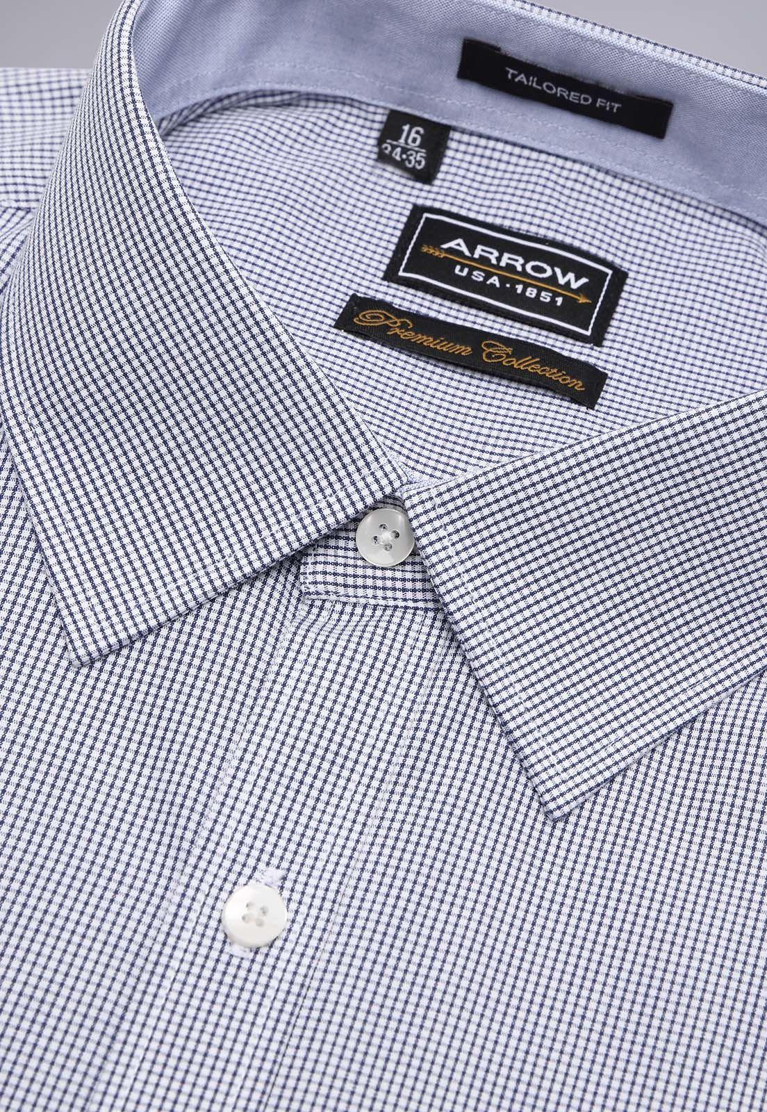 Camisa Formal Cuadros Arrow ARM9014NE-1