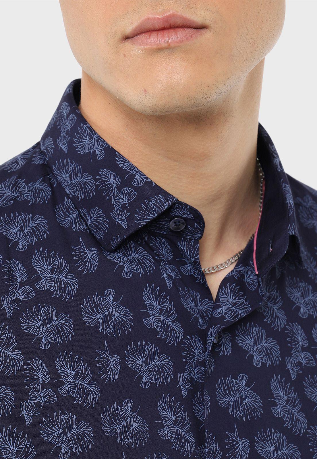 Camisa Manga Larga Print Guy Laroche-2