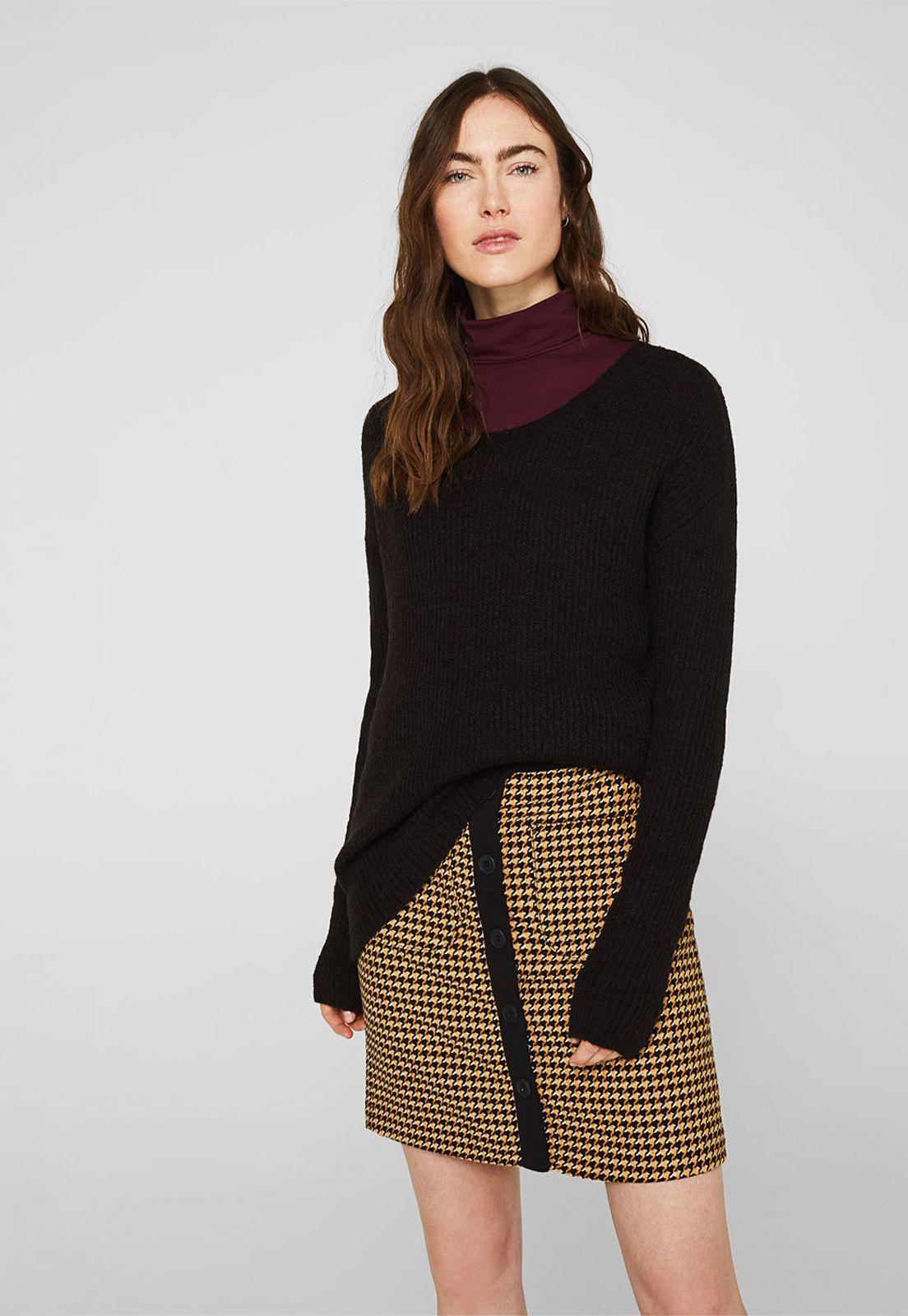 Sweater Con lana y alpaca  Esprit-0