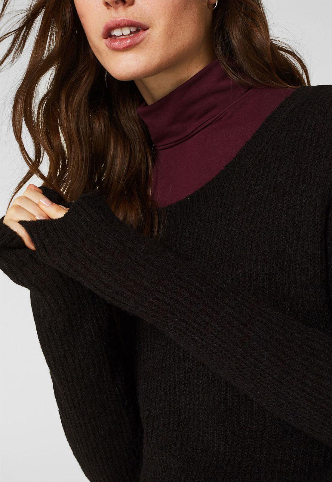 Sweater Con lana y alpaca  Esprit-2