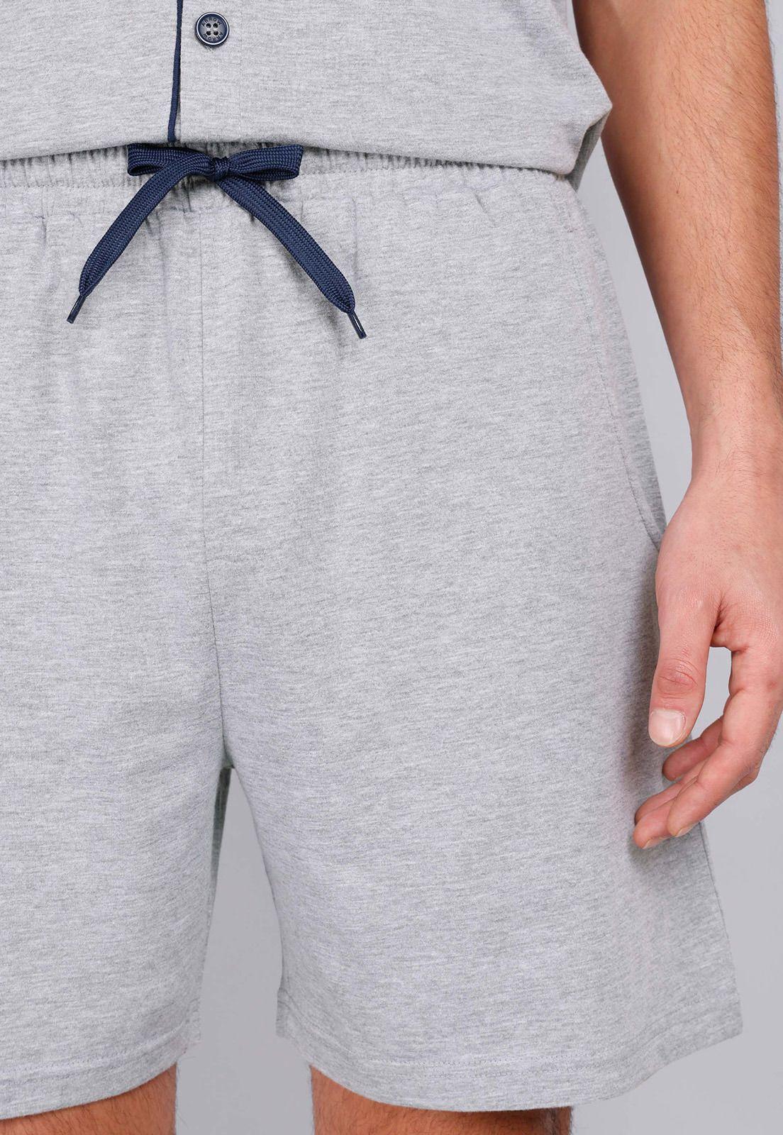 Pijama Corto Cuello En V Arrow P1V3210GR-4