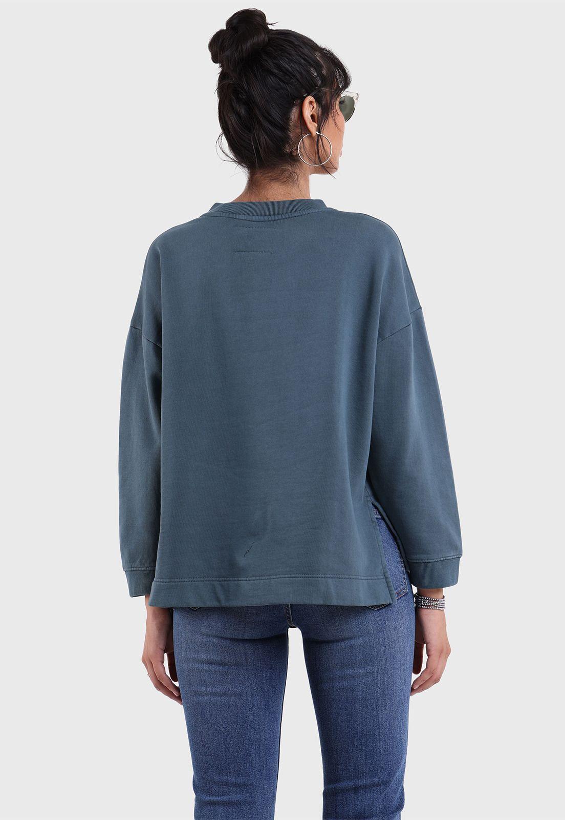 Poleron Cuello Redondo Mujer Soviet SPLM732AZ-3