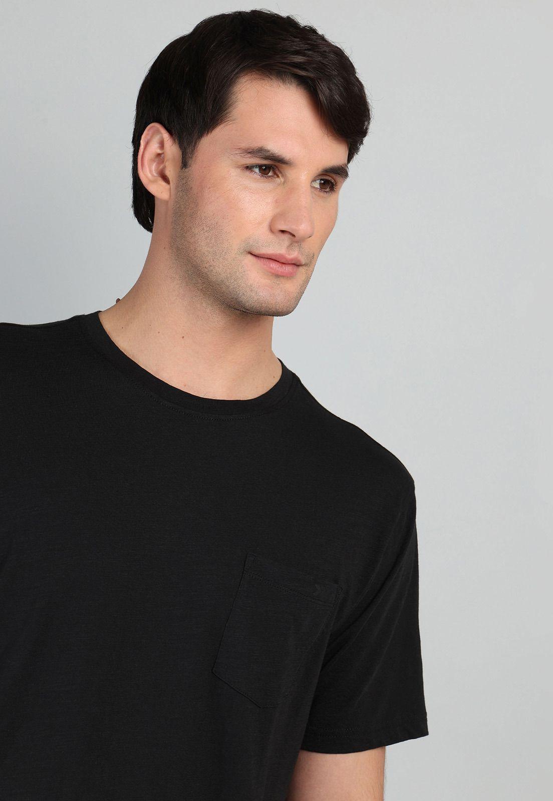 Polera Lisa Cuello Redondo Arrow PO3268RNE-2