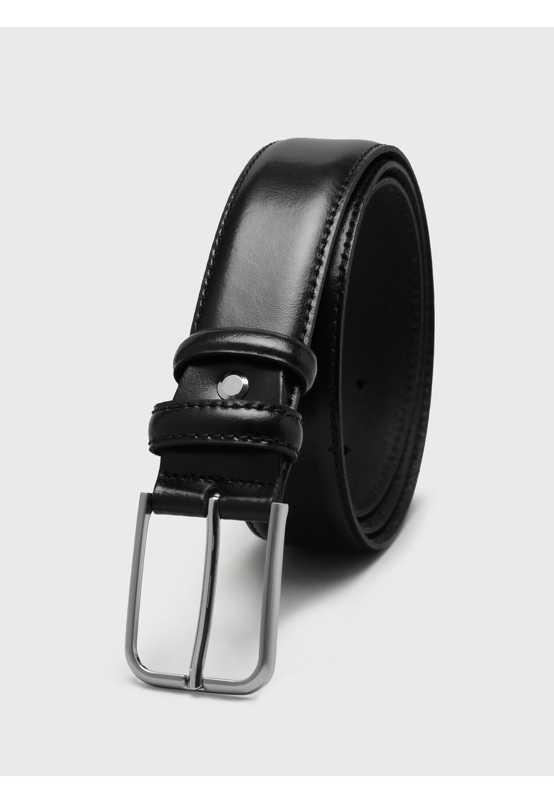 Cinturón Liso Negro Arrow CI28022NE-0