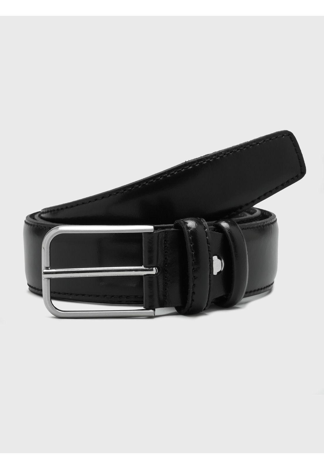Cinturón Liso Negro Arrow CI28022NE-1