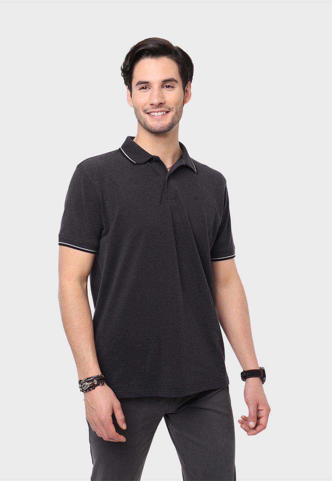 Polera Pique Manga Corta Guy Laroche-0