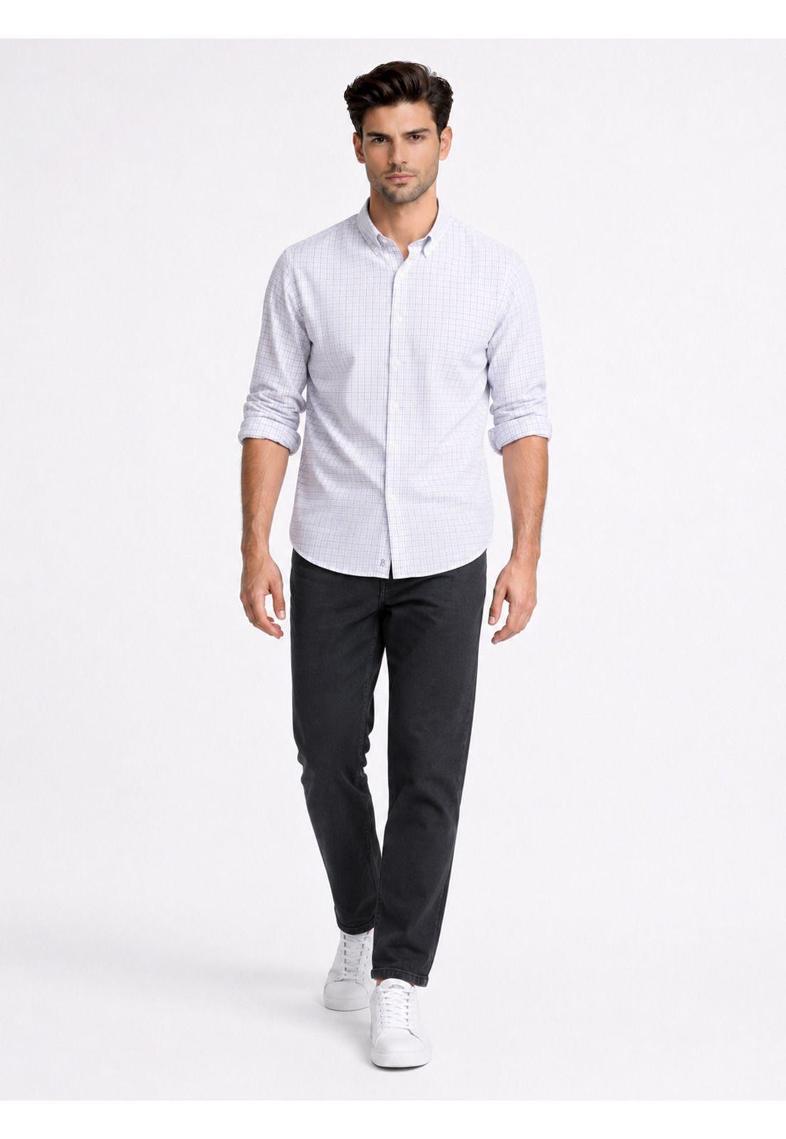 Camisa Cuadros Regular Fit Rojo Piero Butti PBDVF10RO-3