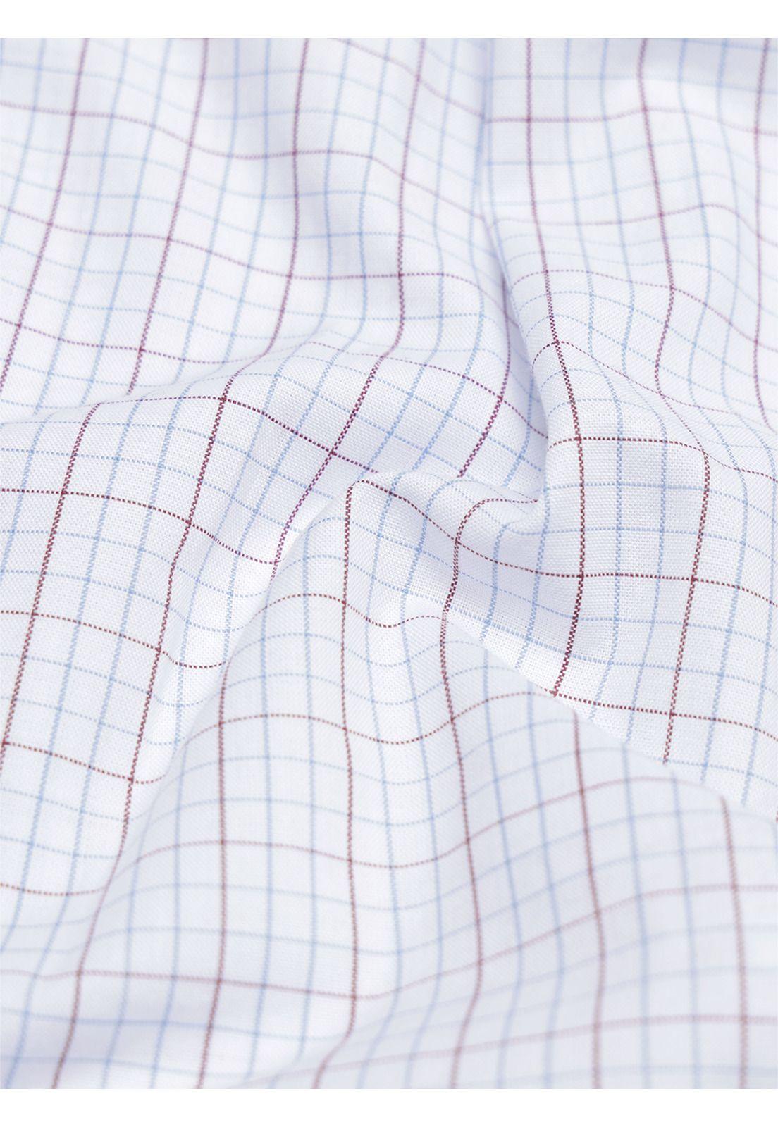 Camisa Cuadros Regular Fit Rojo Piero Butti PBDVF10RO-6