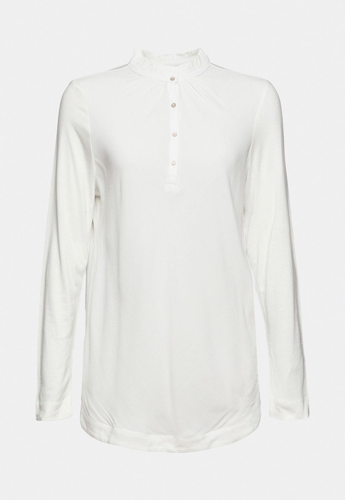 Polera mujer manga larga con LENZING™ ECOVERO™ Esprit-3