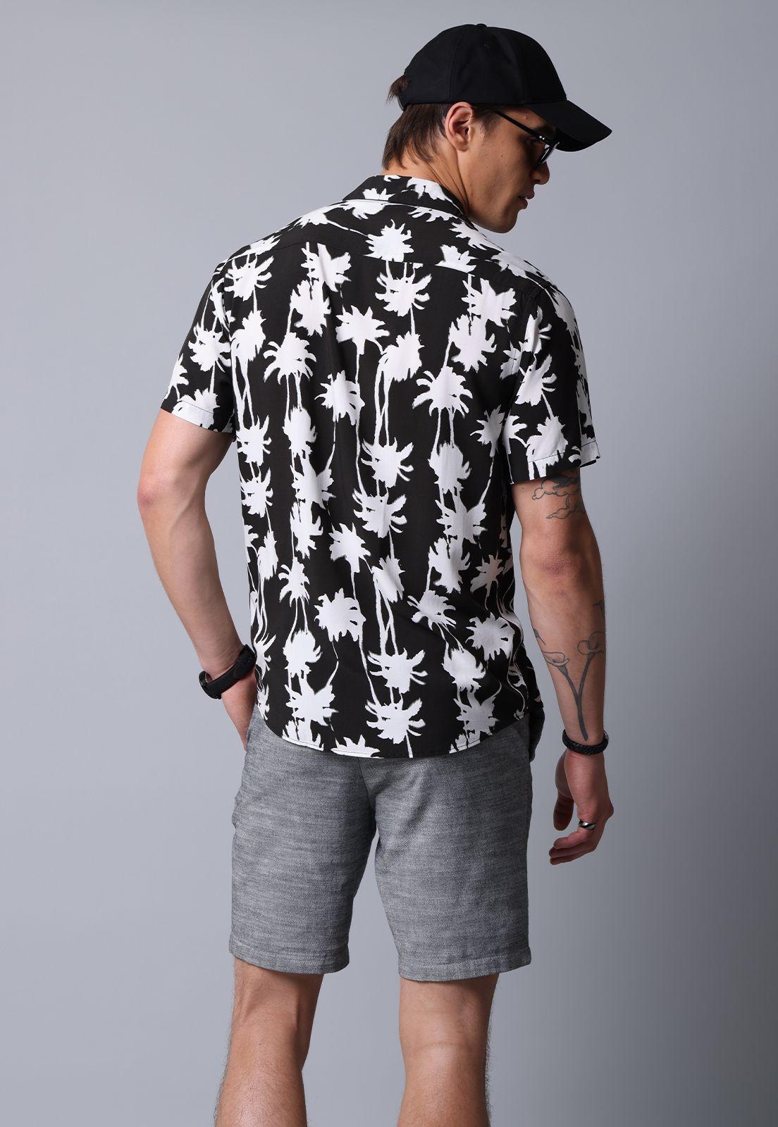 Camisa Manga Corta Flor Guy Laroche-2