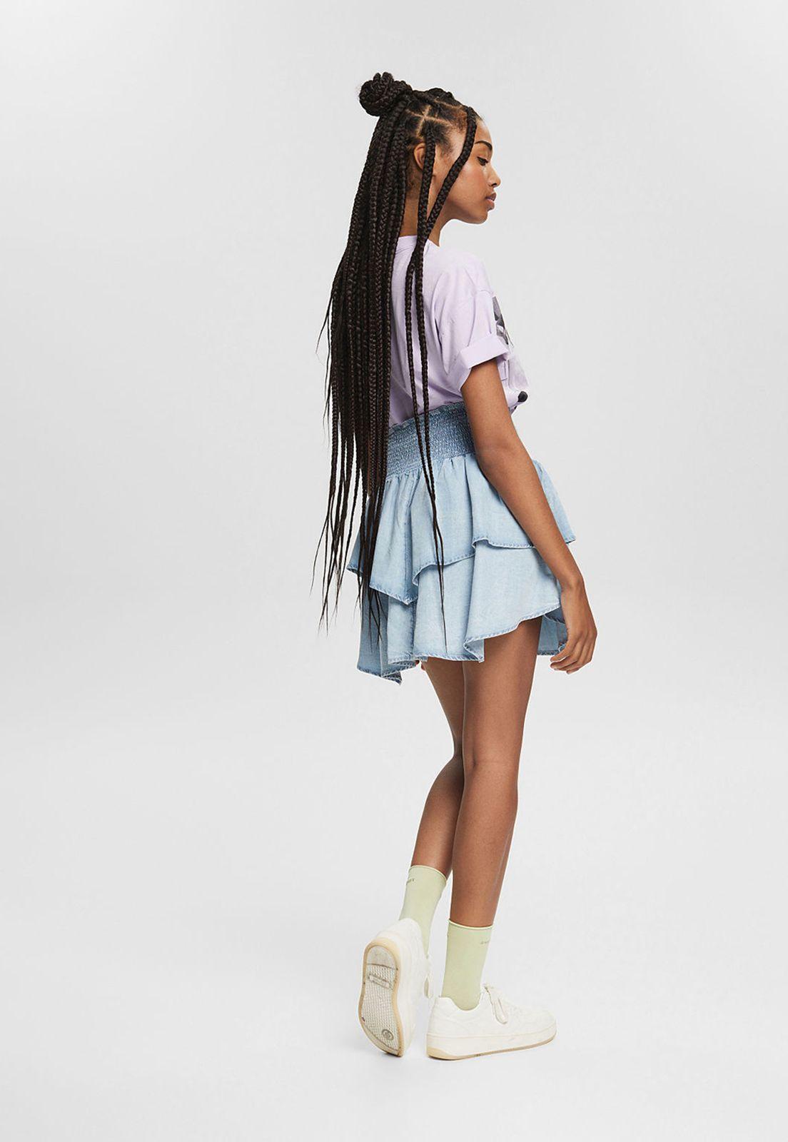 Minifalda Avolantada Mujer Esprit 052CC1D307-0