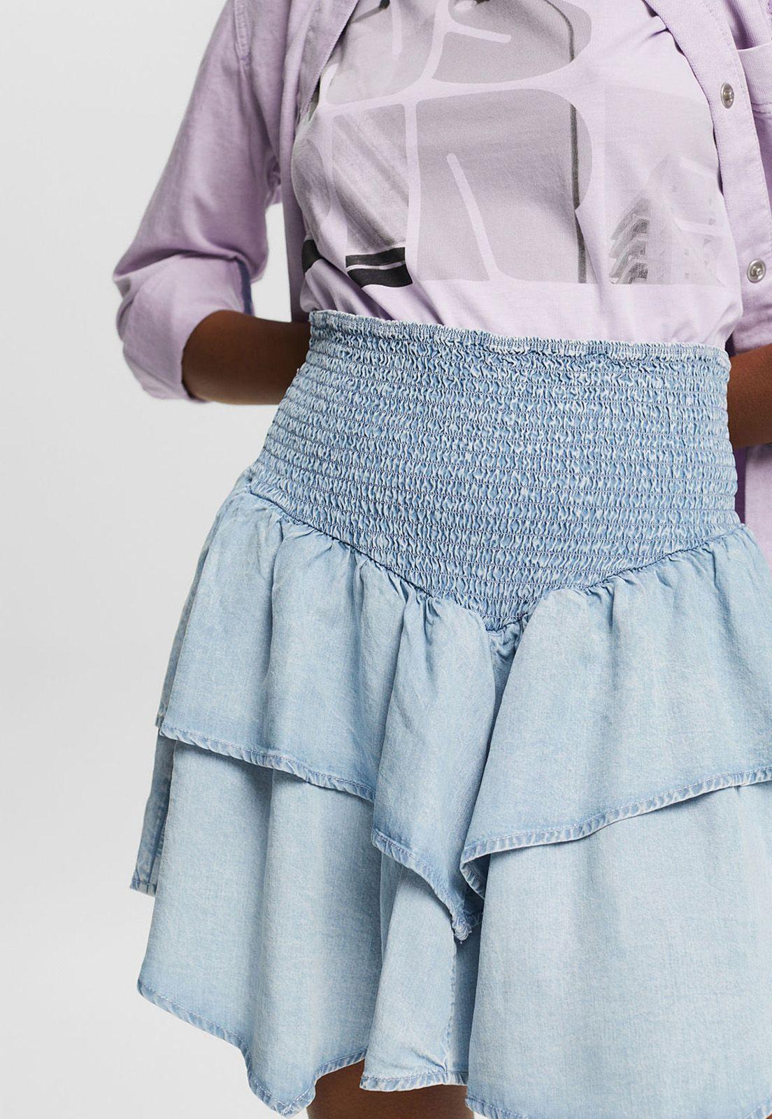 Minifalda Avolantada Mujer Esprit 052CC1D307-1