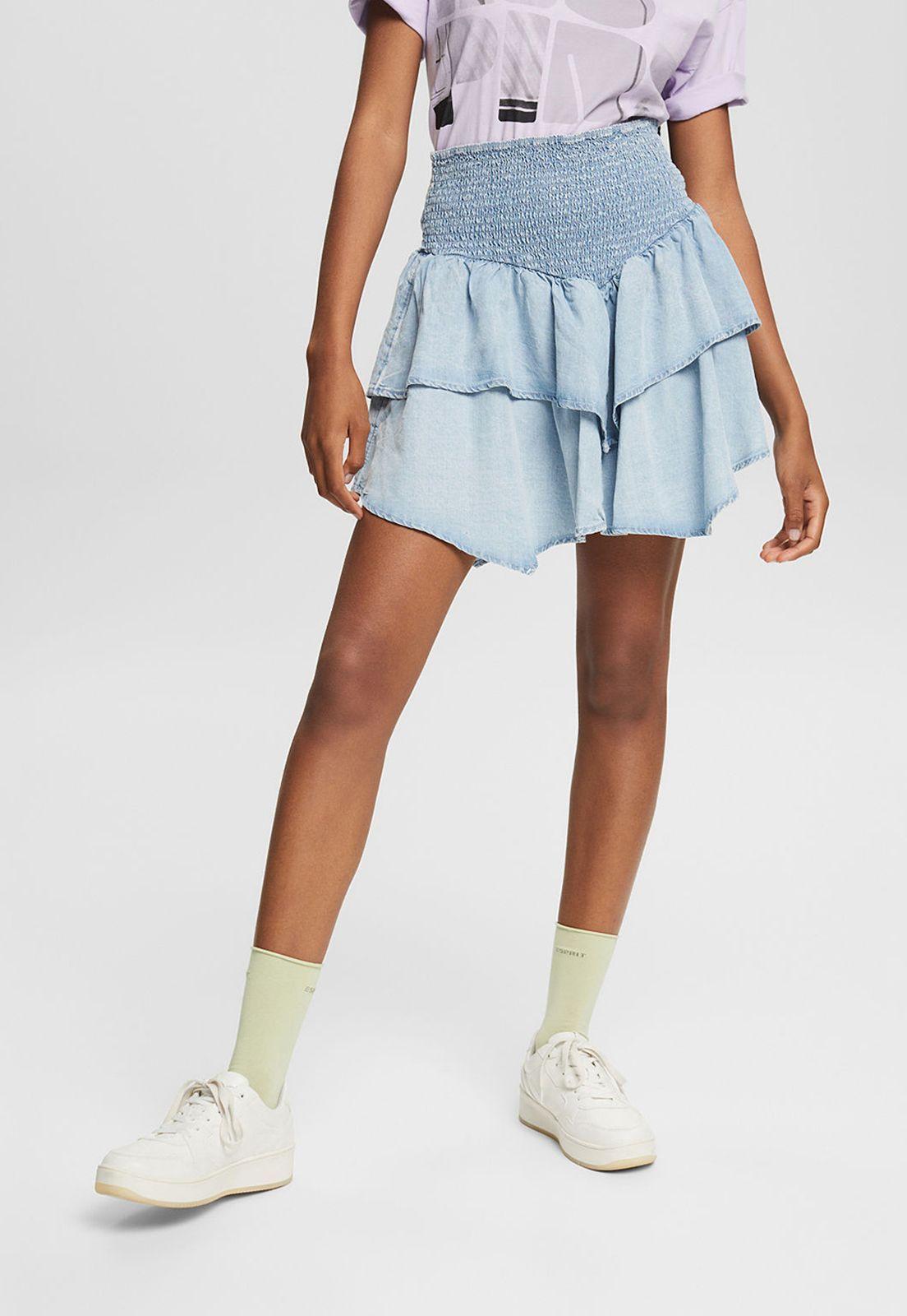 Minifalda Avolantada Mujer Esprit 052CC1D307-2