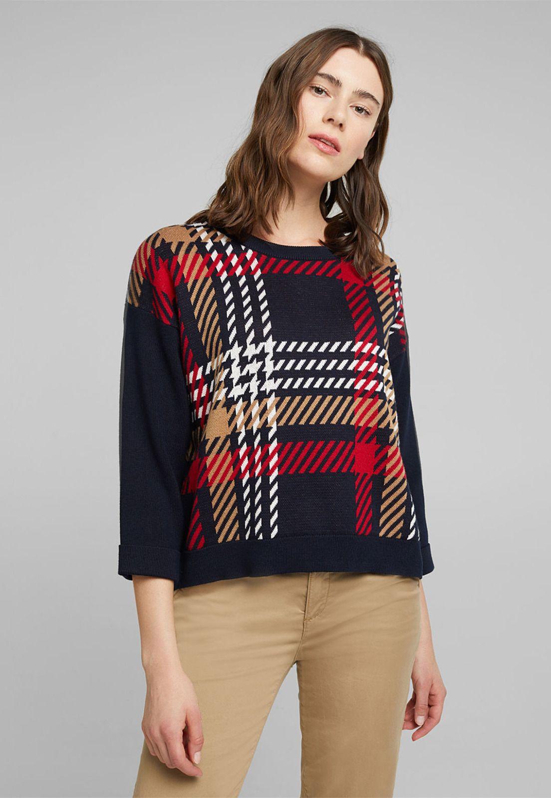 Sweater Mujer Jacquard Esprit-0