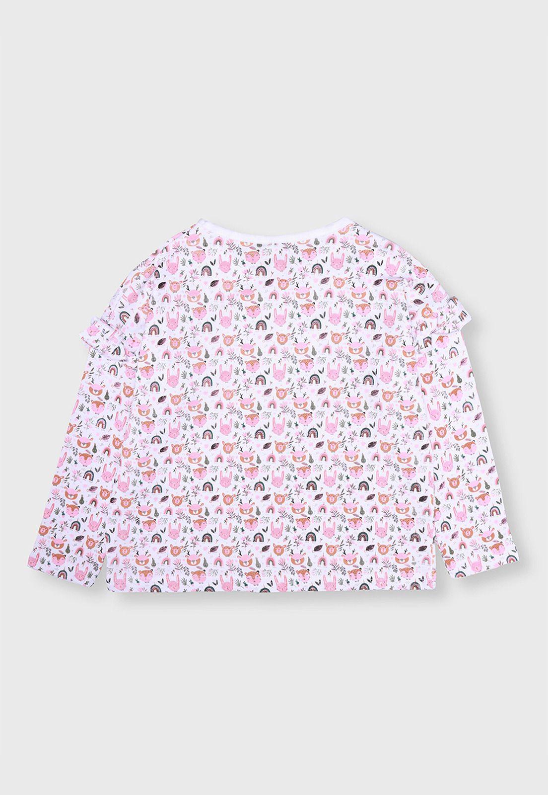 Polera Estampada Niña Osito PO2A009CA-1