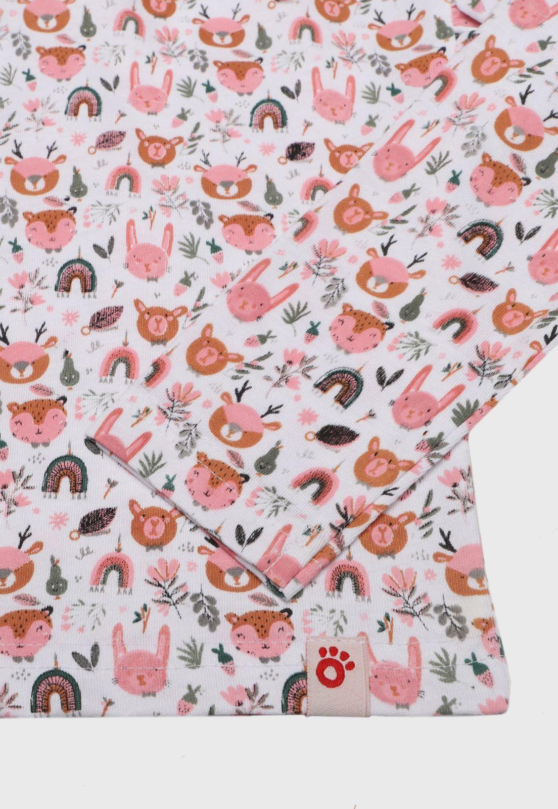 Polera Estampada Niña Osito PO2A009CA-4