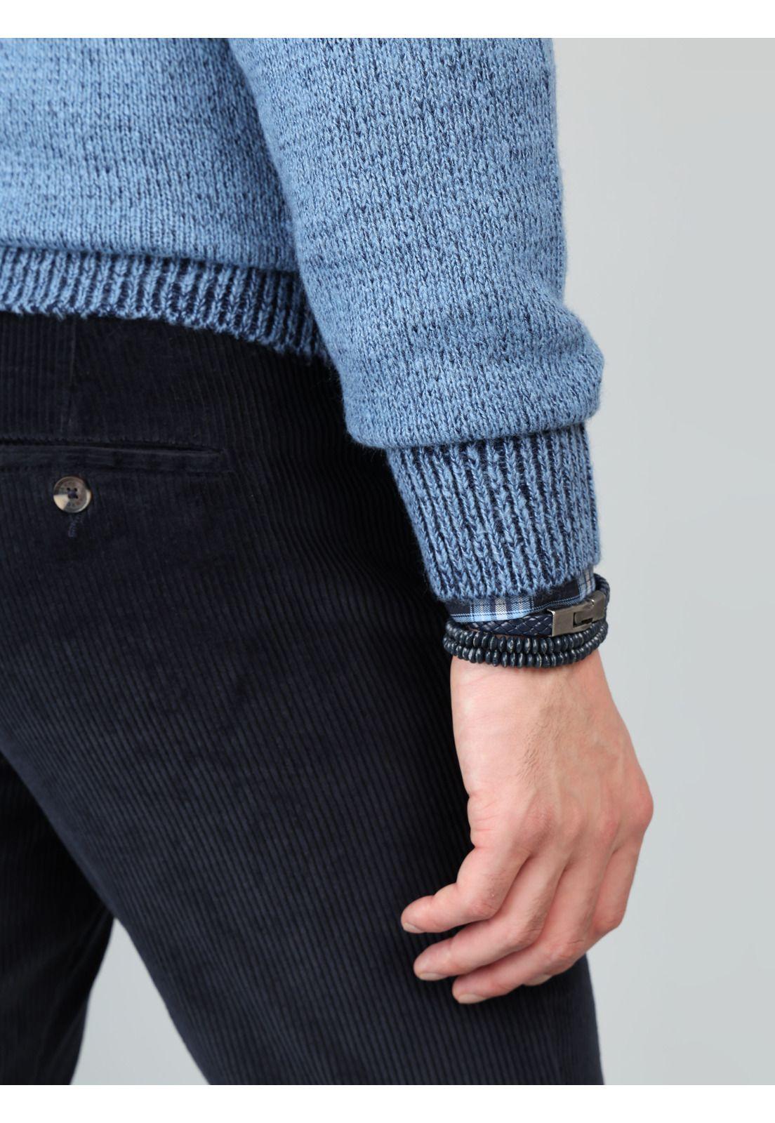 Sweater Cuello Redondo Regular Fit Celeste Arrow SW33099CE-4