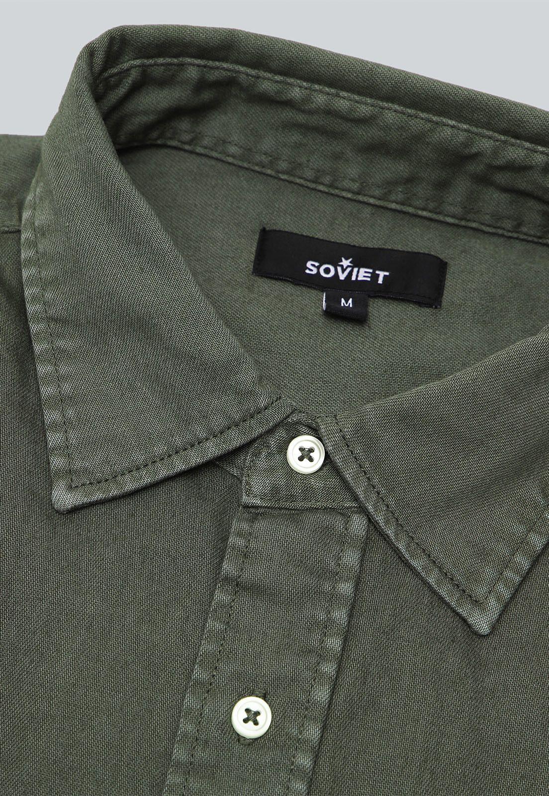Camisa Manga Larga Stone Wash Soviet BISHF42OL-4