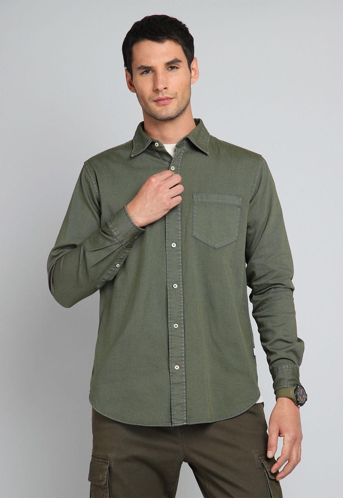 Camisa Manga Larga Stone Wash Soviet BISHF42OL-6