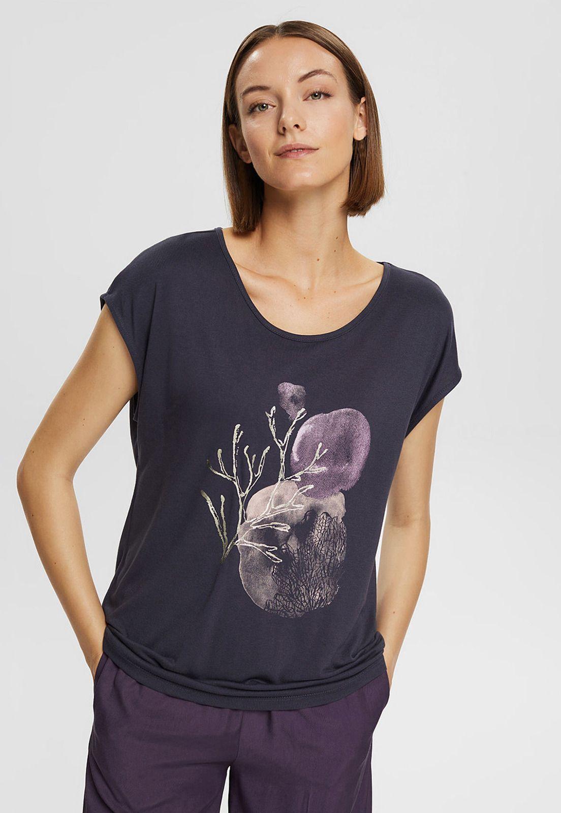 Polera Cuello Redondo Mujer Esprit-0