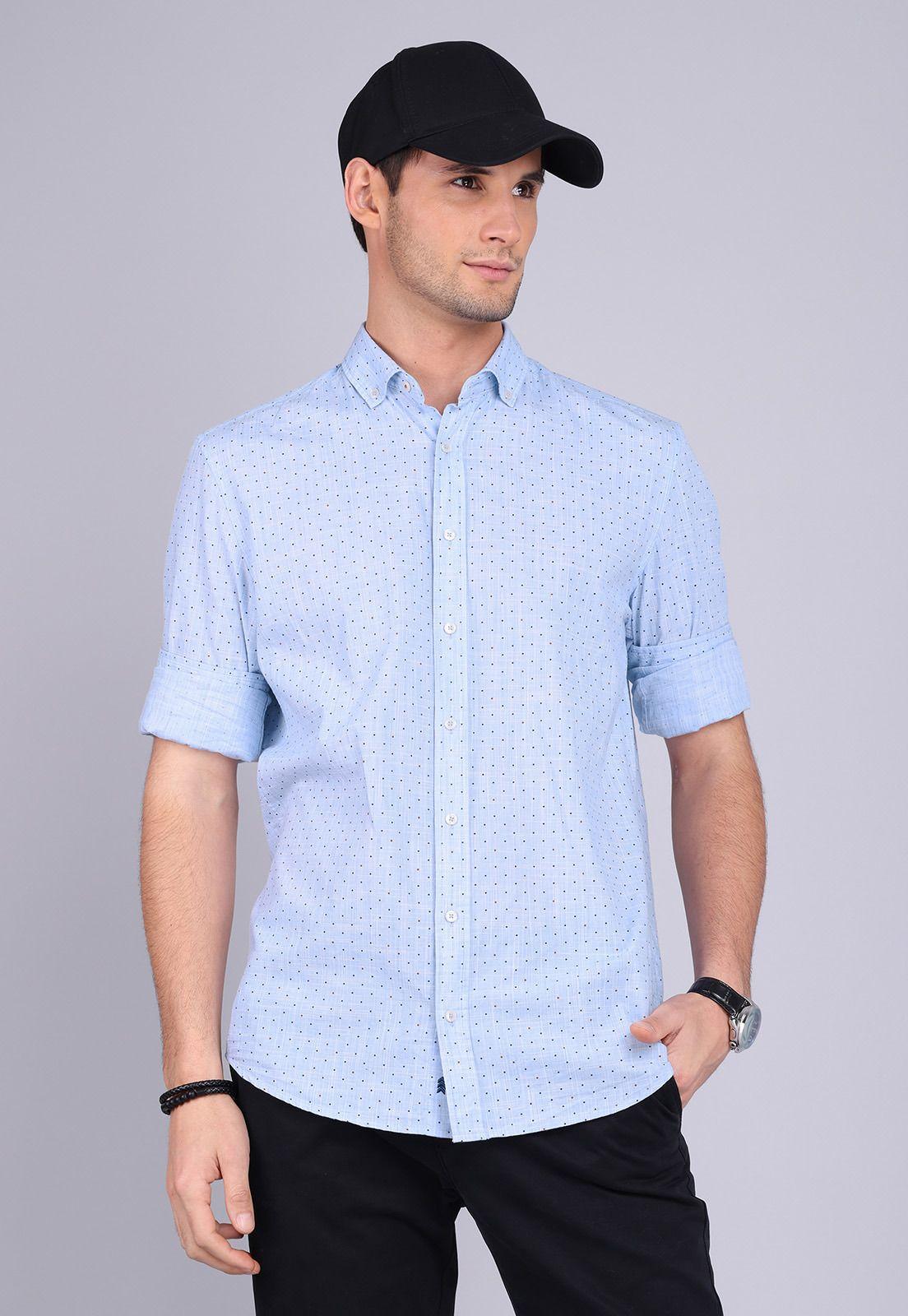 Camisa Print Manga Larga Arrow-0