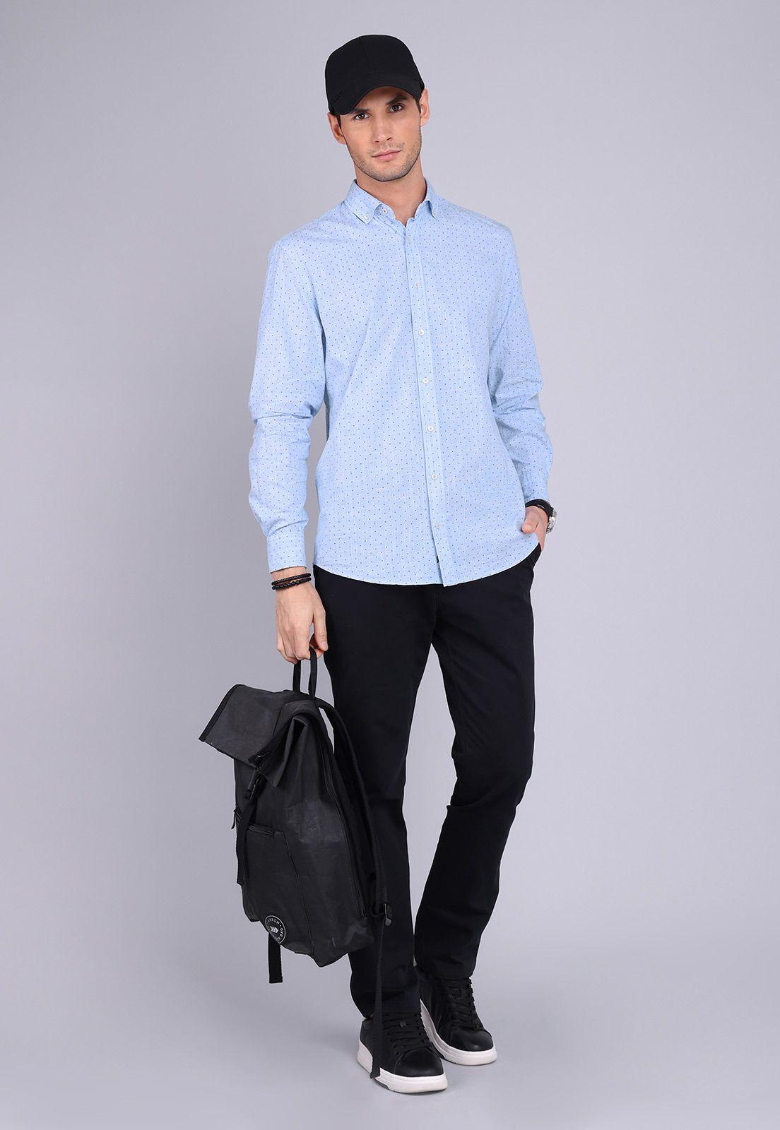 Camisa Print Manga Larga Arrow-3