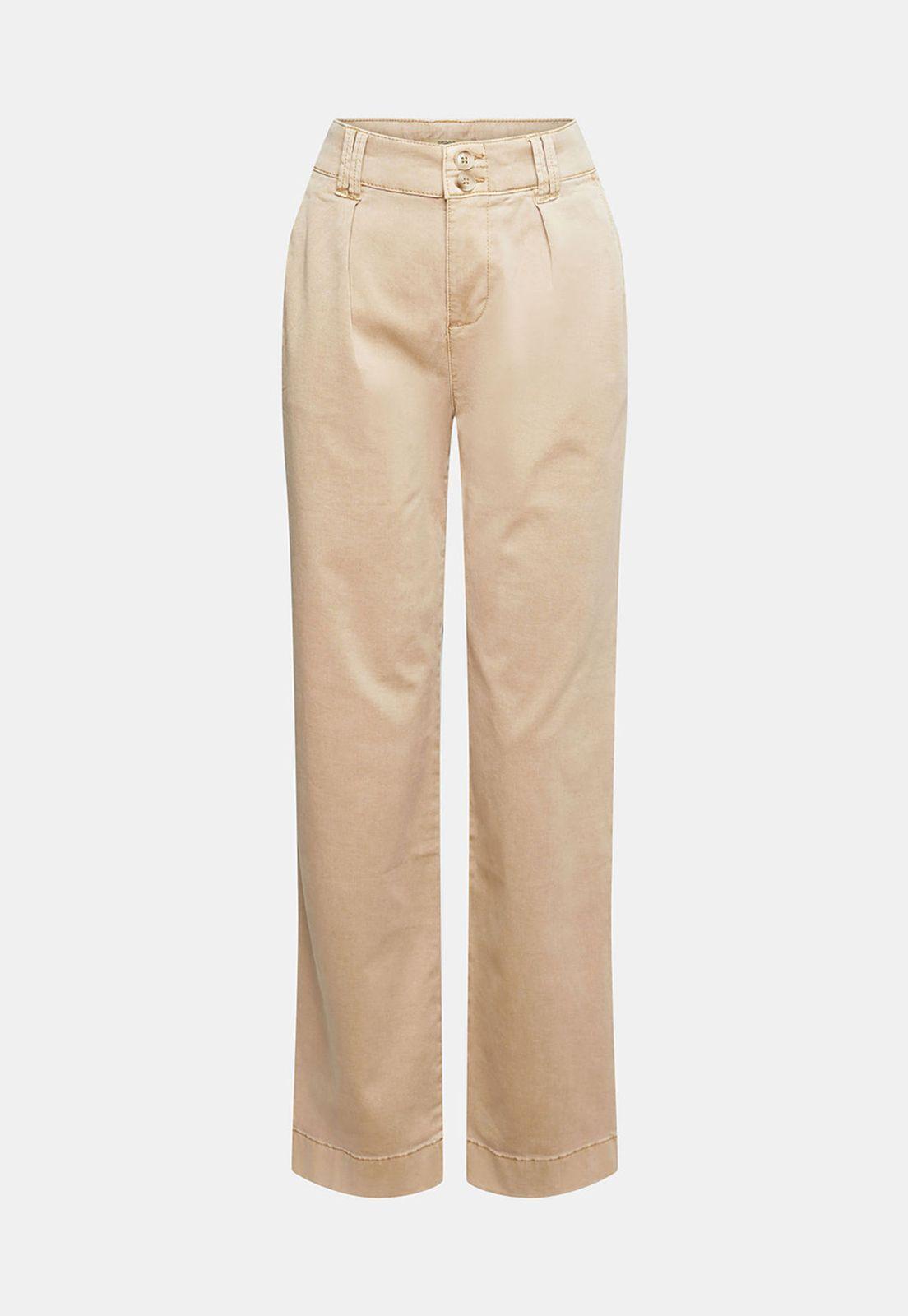 Pantalón Sastrero Chino Tiro Alto Mujer Esprit-3