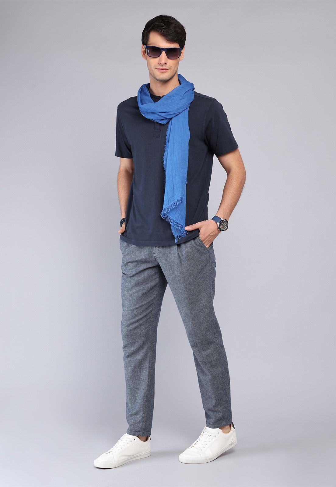 Polera Cuello Redondo Stone Wash Arrow PO32021NB-3