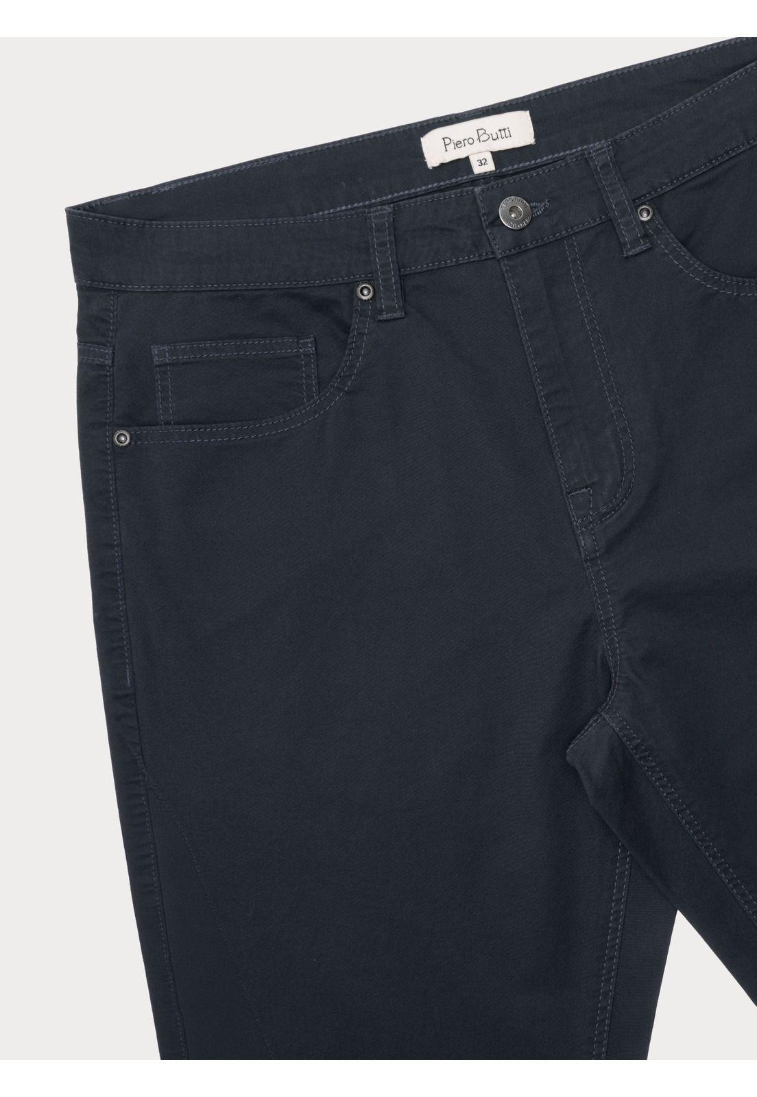 Pantalón 5 Pocket Spandex Regular Fit Azul Marino Piero Butti PBDVB02NB-4