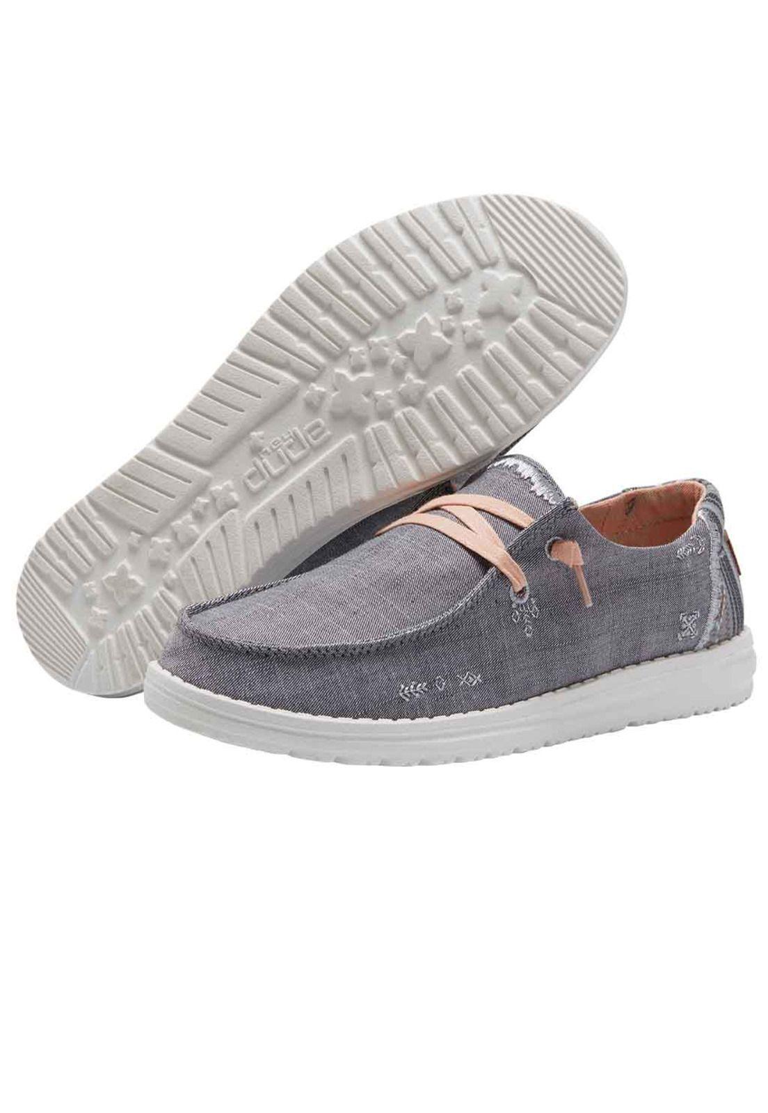 Zapato Wendy Boho Grey HeyDude-2