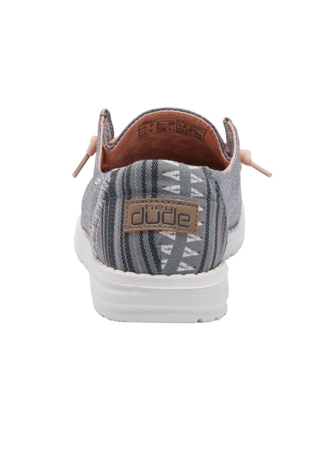 Zapato Wendy Boho Grey HeyDude-4