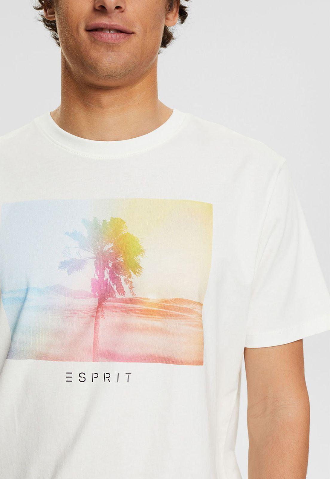 Polera Con Estampado Esprit-2