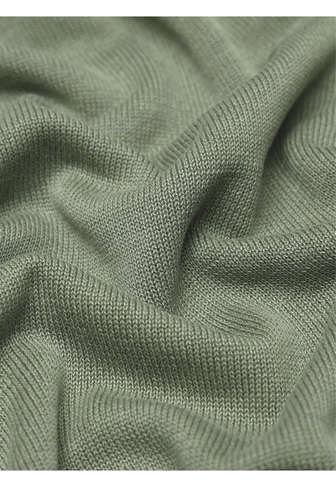Sweater Stone Wash Regular Fit Verde Arrow SW34092VE-5